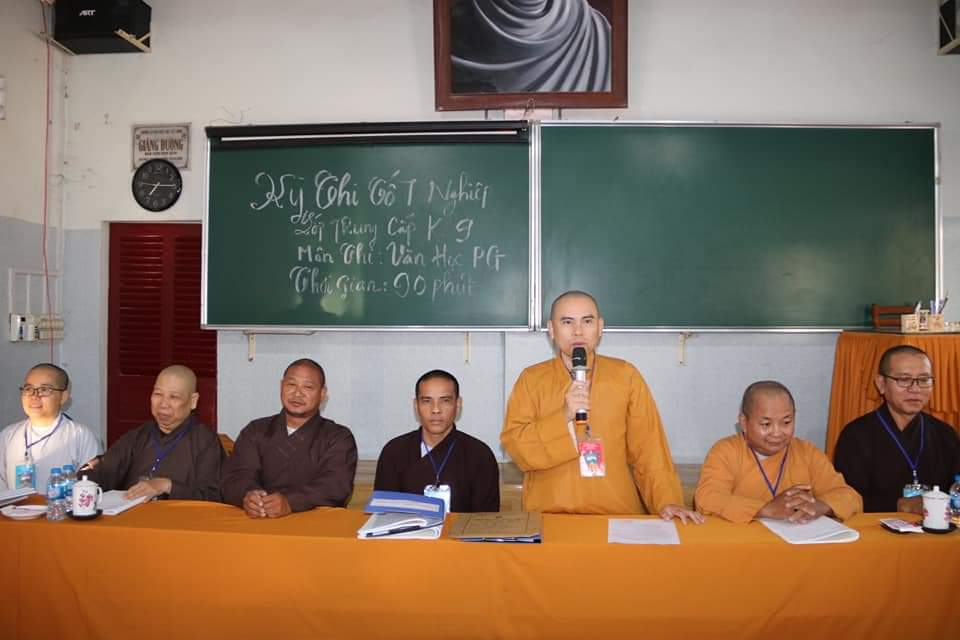 Trường Cao Trung Phật học Đại Tòng Lâm: Lớp Trung cấp khóa 9 thi tốt nghiệp