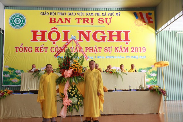 Thị xã Phú Mỹ: Lễ tổng kết hoạt động Phật sự năm 2019