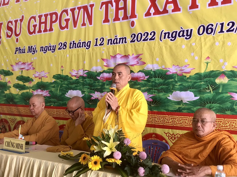 Phật giáo Phú Mỹ: Hội Nghị Tổng Kết Công Tác Phật Sự Năm 2022