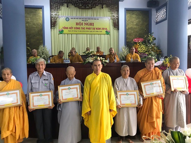 Đại Đức Thích Nhuận Nghĩa - Phó Trưởng Ban Kiêm Chánh Thư Ký - Dự Hội nghị tổng kết công tác Phật sự năm 2018 Tại TP. Vũng Tàu