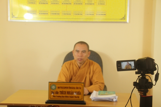 Trước thềm Đại hội Phật giáo tỉnh NK VII: Khối Hành chánh - Văn phòng
