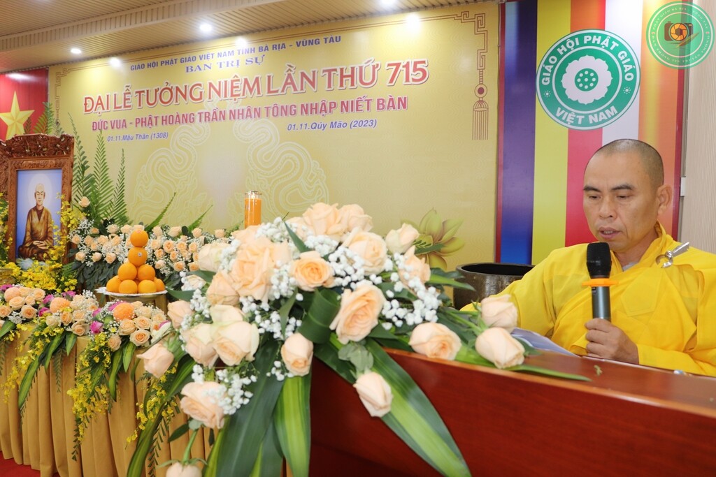 Lễ tưởng niệm 715 ngày đức Phật hoàng Trần Nhân Tông viên tịch
